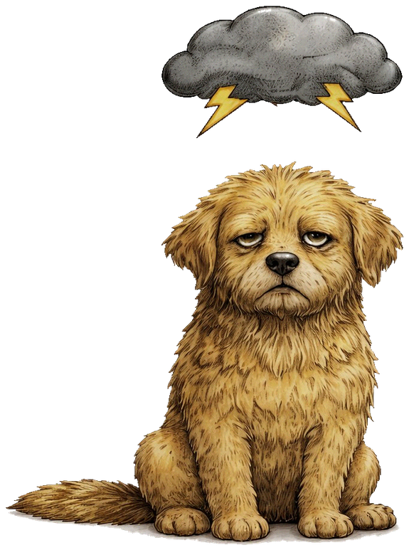 Humeur de Chien — le chien blasé